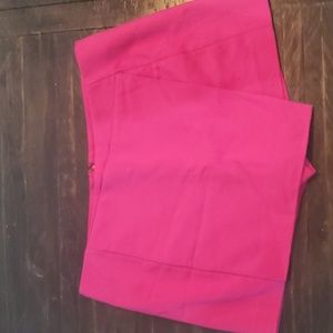 Size 12 Hot Pink Express Skort, skirt in the front, shorts in the back